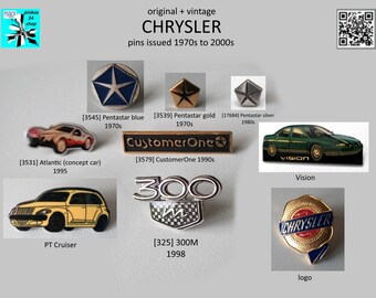 Timeless Chrysler pin collection