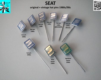 SEAT logo lapel pins - a great gift