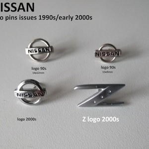 Nissan Z and logo pins: real eye-catchers for fans