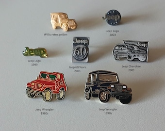 Rare Jeep Vintage Pins – Your Piece of Off-Road History