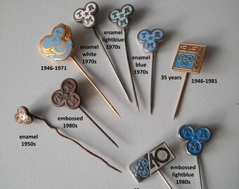 TAM - Vintage lapel pins for truck lovers
