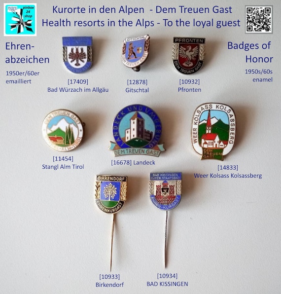 Magic of the Alps: Vintage Health Resorts Badge of Honor