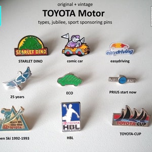 TOYOTA Pins: Starlet, Prius & mehr - Jetzt auswählen!"