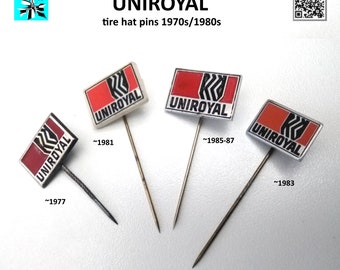 UNIROYAL Tire Pins - Rolling History!
