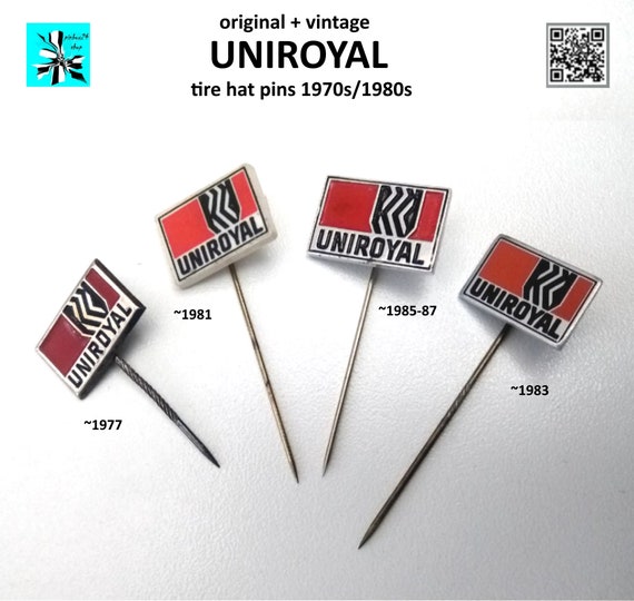 UNIROYAL Pins: Get yours while they roll