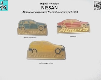 NISSAN ALMERA Pins - Choose Your Color!