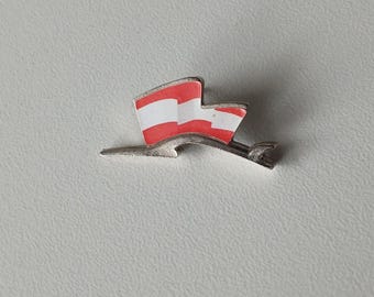 Porsche 911 GT3 Austria Flag Pin – Geneva Motor Show Special Edition!