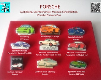Porsche Treasures: Exclusive Pins from Various Areas