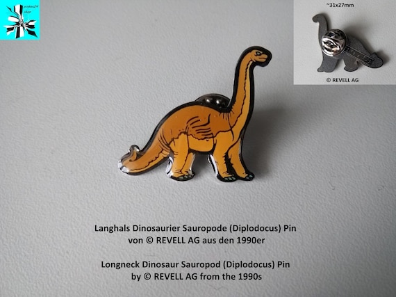 Diplodocus Pin, a piece of prehistoric magic!
