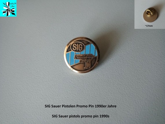 SIG Sauer Pistol Pin - Promo 90s