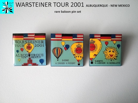 Warsteiner Tour 2001 – Unique pins for collectors