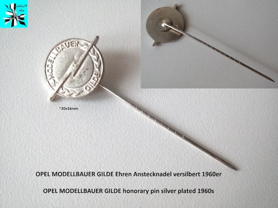 OPEL: The pin for connoisseurs