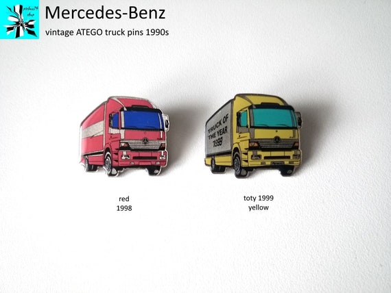 Let yourself be inspired: Mercedes-Benz ATEGO Truck Pins