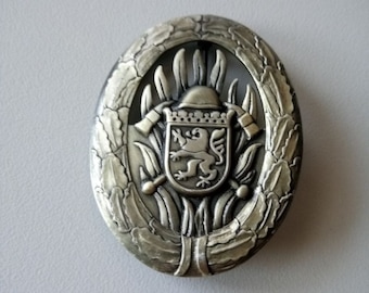 Fire brigade honor badge Hesse 60s/70s