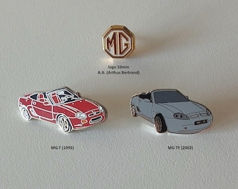 Authentic MG Pins: Choose Your Favorite Model & Logo!