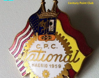 C.P.C. National Madrid Badge – A Piece of Elite History