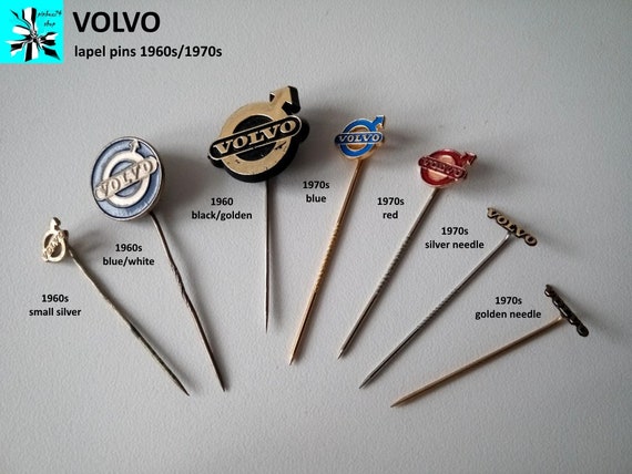 Volvo pins: a piece of automotive history