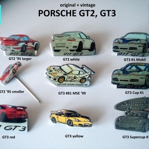 Porsche 911 GT2/GT3 Pins - Exclusive Collectibles!