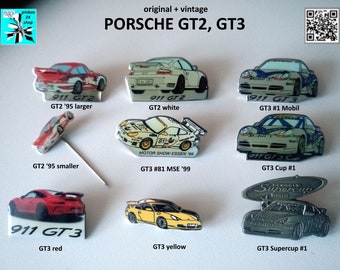 Porsche 911 GT2/GT3 Pins - Exclusive Collectibles!