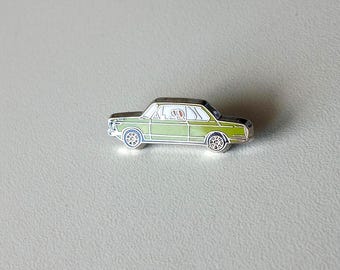 BMW 02 Series Retro Pin – Classic Elegance to Wear!