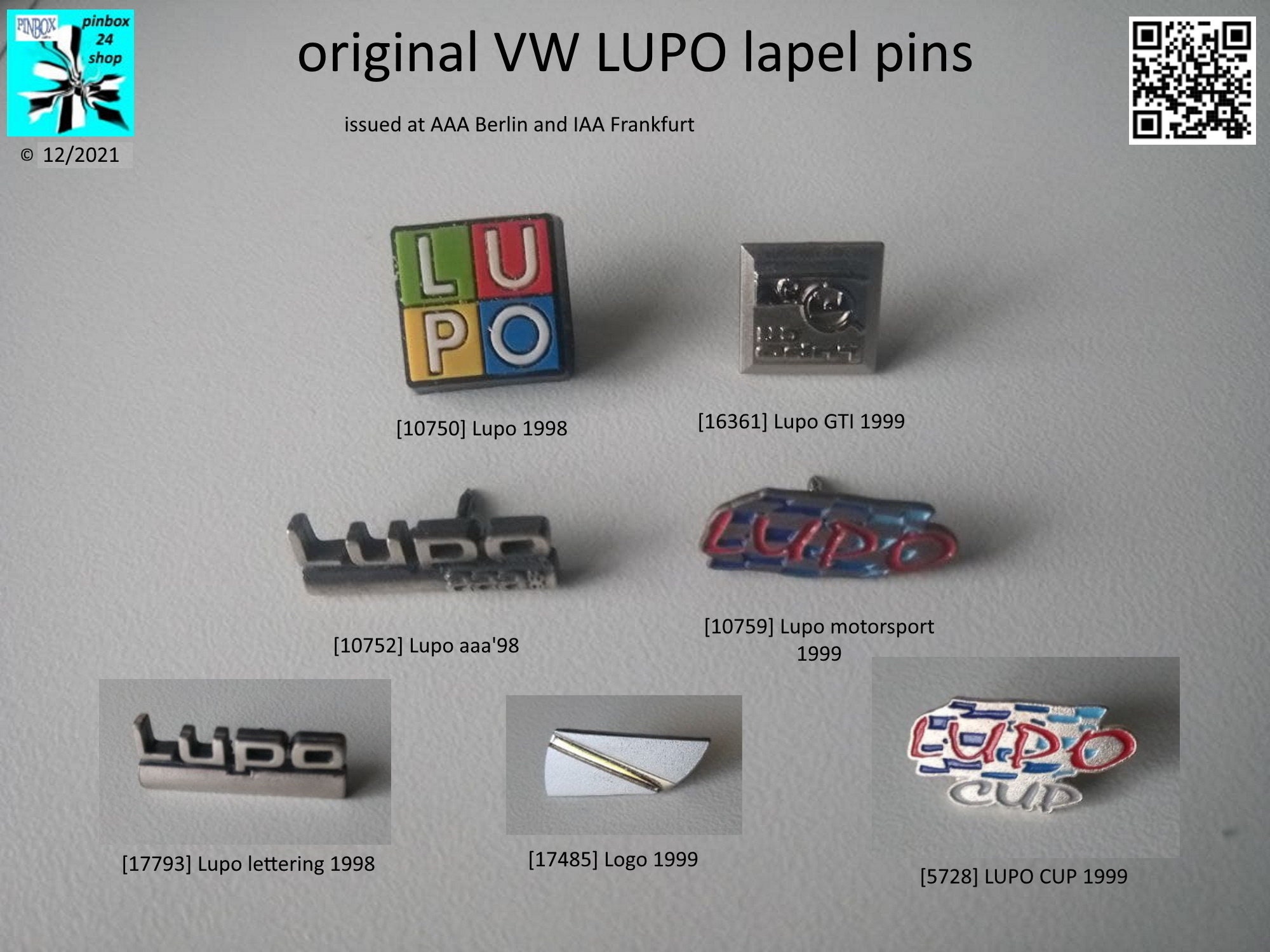 Oxideren Aannemelijk Langwerpig Een stukje VW-geschiedenis: Lupo-spelden uit 1998/99 - Etsy Nederland