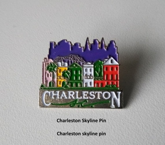 Charleston Skyline - Unique pins for every occasion!