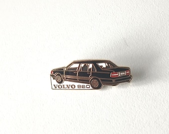 Volvo 960 Motif Pin - Enameled - 90s Collectible