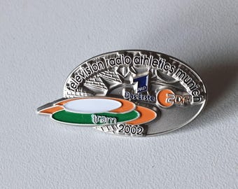 Vintage Media Pin Athletics European Championships 2002 Munich