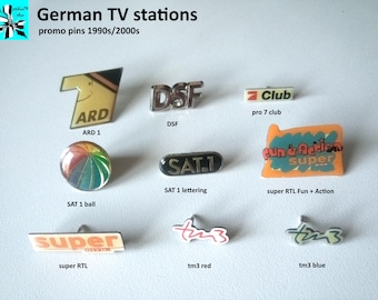 Do you remember these channels? Show your TV love with these promo pins!