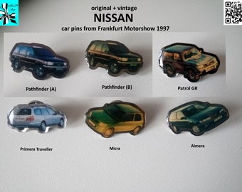 NISSAN IAA 1997 Promo Pins - A Must for Collectors!