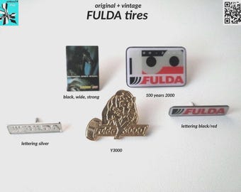 FULDA tire pins: collect them all!