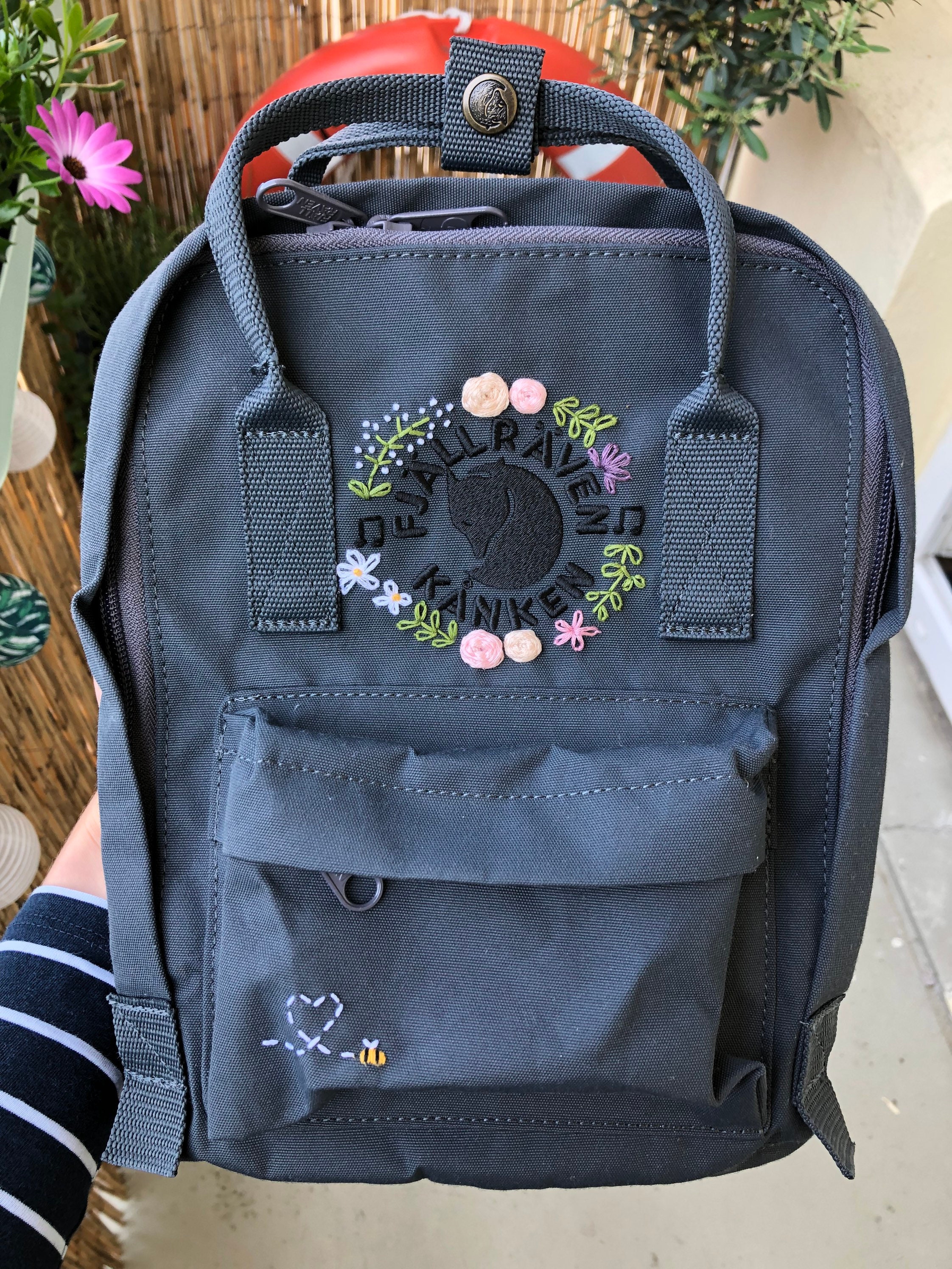 Fjällräven kanken bestickt Etsy