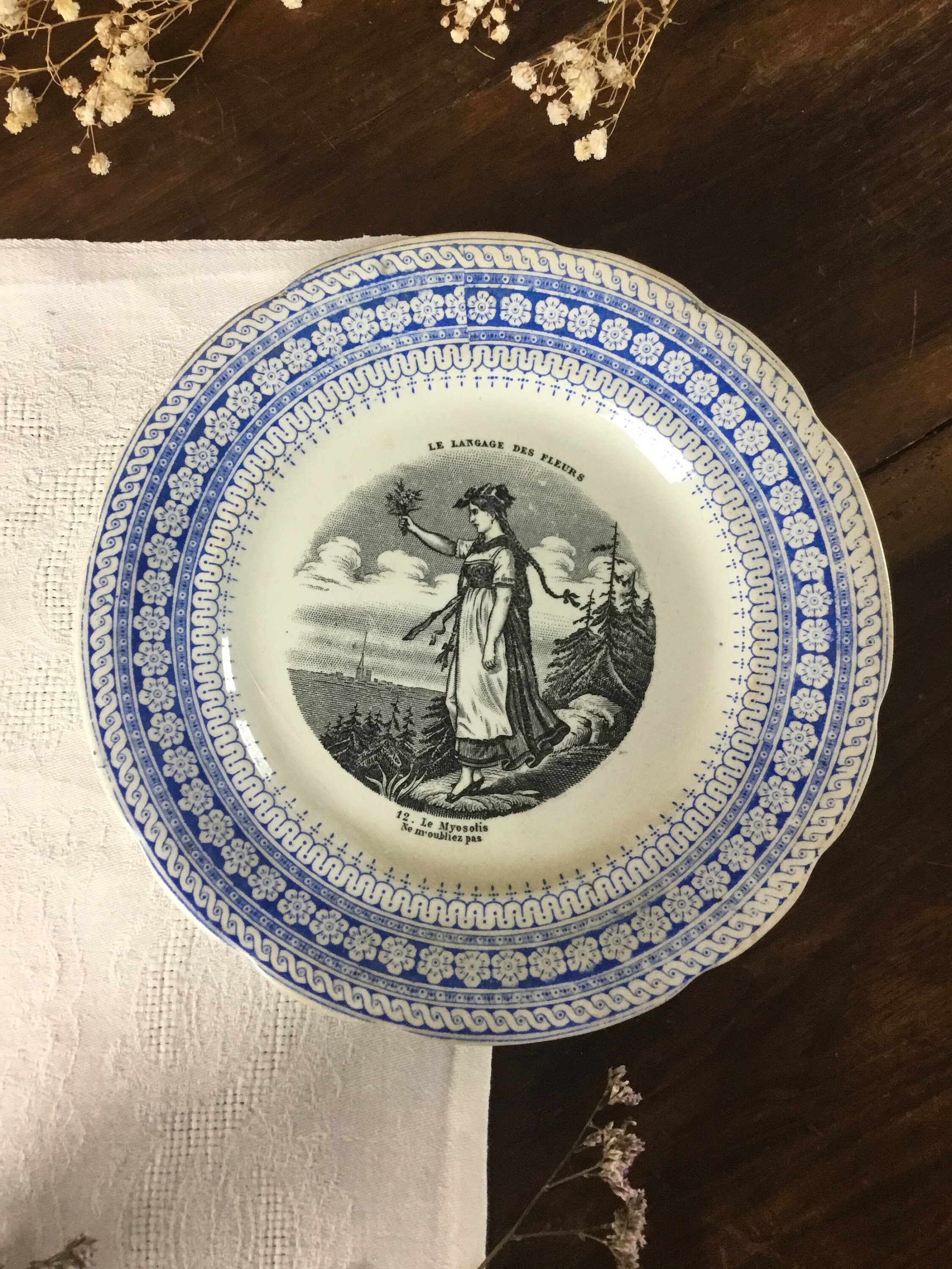 ＊専用 美品　レア　Choisy le Roi スーププレート 2枚 Choisy le Roi スーププレートA | Brocante Aile D'ange