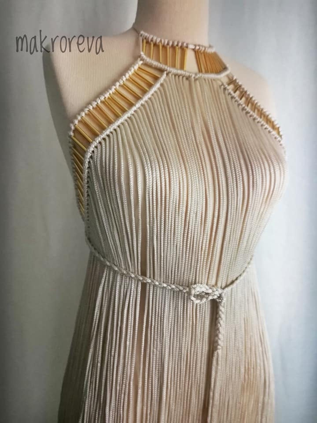 ワンピース RUBATI Macrame Dress VANDYKE BROWN Designer fashion, Seoul-fully created | W Concept
