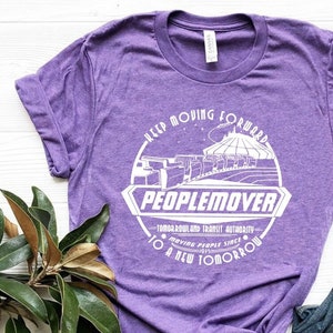 Magic Kingdom’s Peoplemover, People Mover Shirt, WDW Shirt, Magic Kingdom Shirts, Matching Disney, Disney Parks