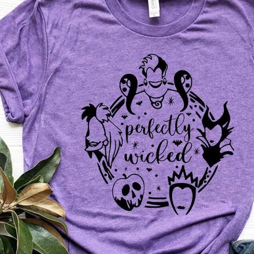 Disneys Perfectly Wicked Mickey Boo Bash Maleficent Shirt Etsy