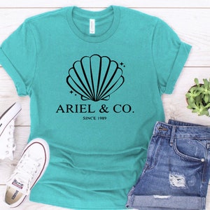 Ariel & Co., Under the Sea, The Little Mermaid Shirt, Guppy, Mermaid Shirt, Magic Kingdom Shirts, Matching Disney Ariel Princess