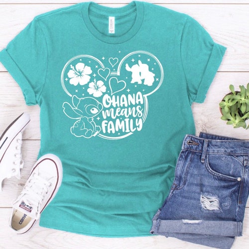 Ohana Means Family Shirt Ohana Shirt Disney Shirt Lilo and Etsy