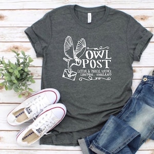 Owl Post Shirt, wizard Shirt, wizard owl Shirt, wizard World shirt, Universal Trip Shirt, Book Nerd Shirt, matching universal