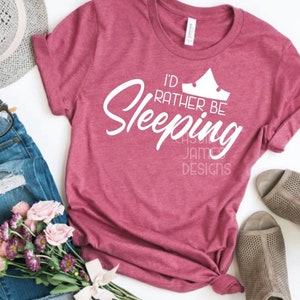 Sleeping Beauty’s I’d Rather Be Sleeping, Aurora Once Upon a Dream, Women’s Sleeping Beauty Shirt, Aurora Shirt