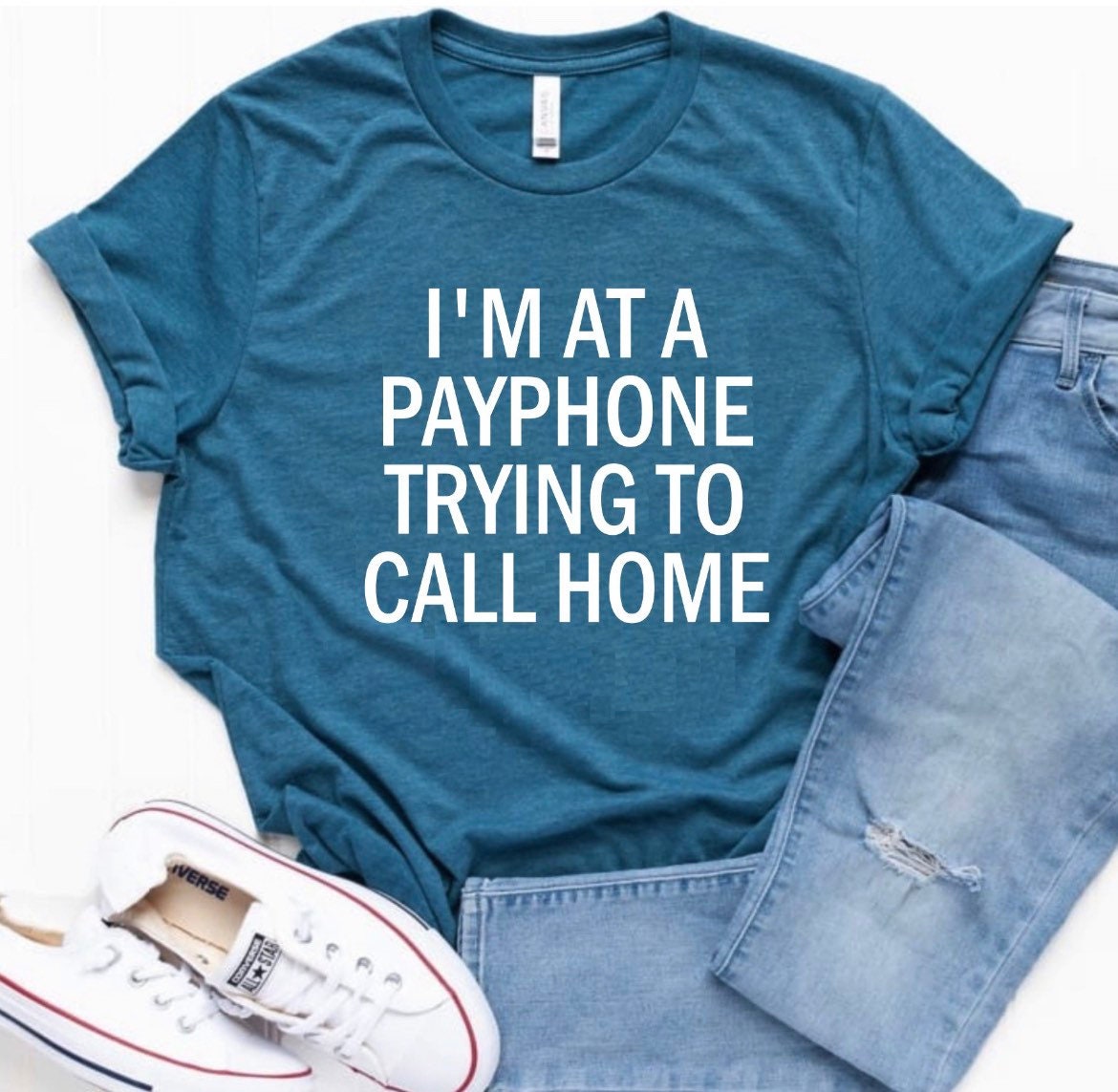 Im at a Payphone Trying to Call Home Inspired by by Maroon Etsy