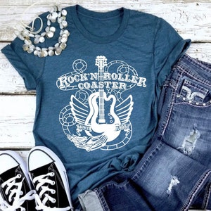 Rockin Roller Coaster for Hollywood Studios, Aerosmith Ride, Rocking Roller Coaster, tower of terror, magic kingdom shirt, matching Disney