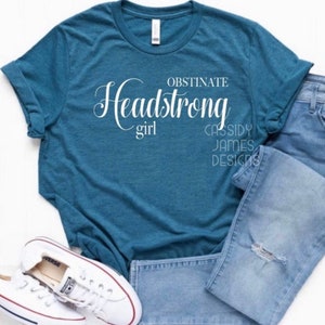 Obstinate Headstrong Girl, Talk Darcy to me, Pride and Prejudice, Jane Austen Gift, Pemberley, Elizabeth and Mr. Darcy, bookish, Darcy Shirt