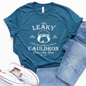 Leaky Cauldron, Wizard Shop, Wizard Shirt, Wizard world shirt, book reading magic shirt, bookish shirt, family vacation