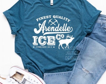 2013 Premium T-Shirt Disney Frozen Official Ice Master Of Arendelle Est 