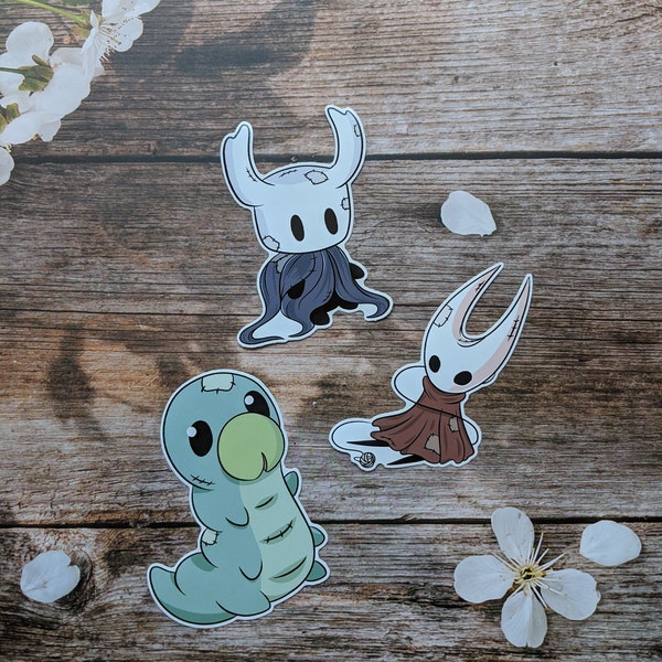 Hollow Knight Plushie Stickers