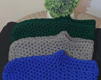 Crochet Men Slippers