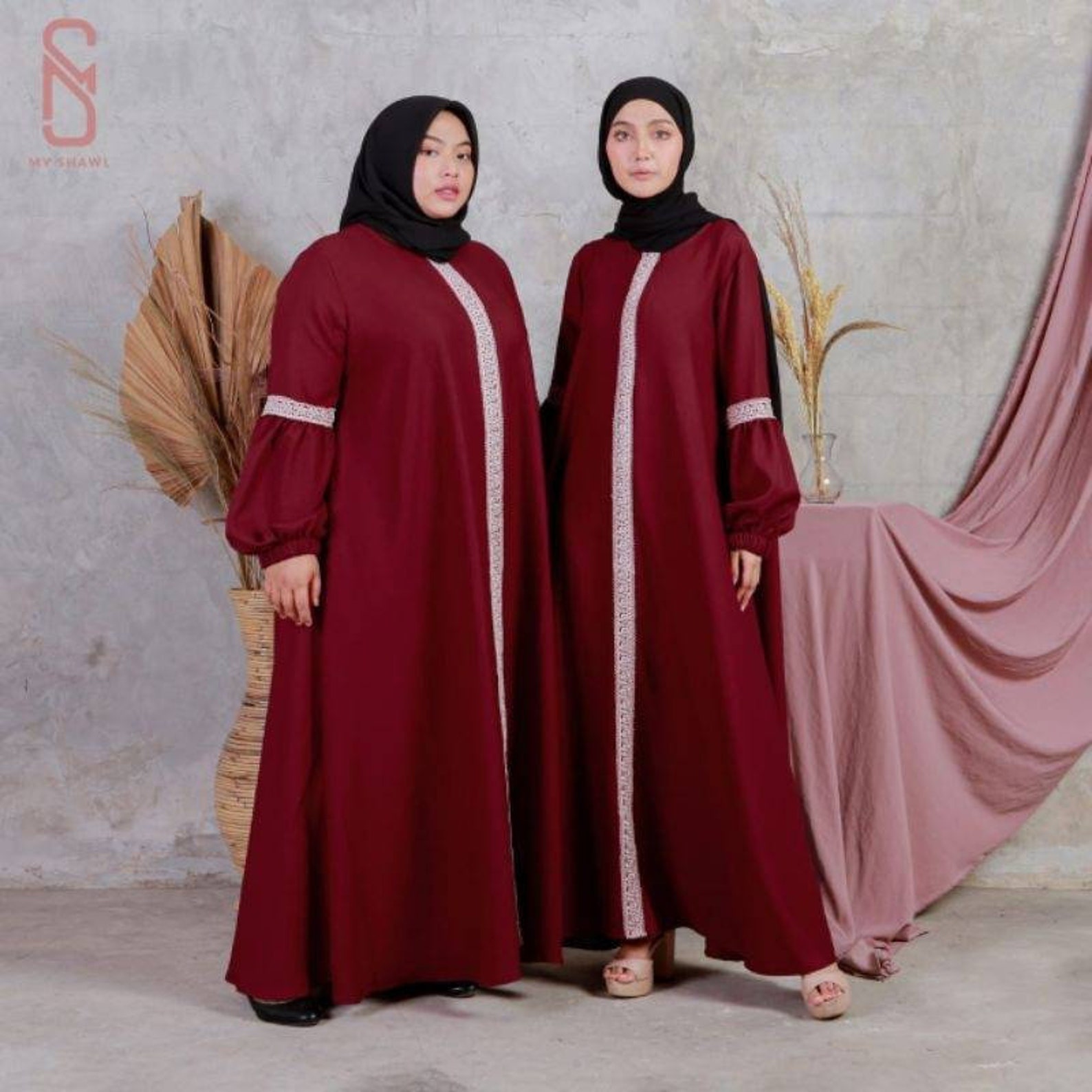 Muslim summer dress Oversized muslim dress bigsize muslim Etsy