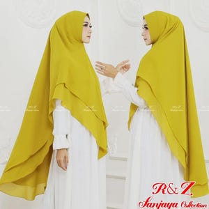 Instant hijab,instant khimar,hijab prayer,two layers hijab, salat hijab, hijab with soft pad