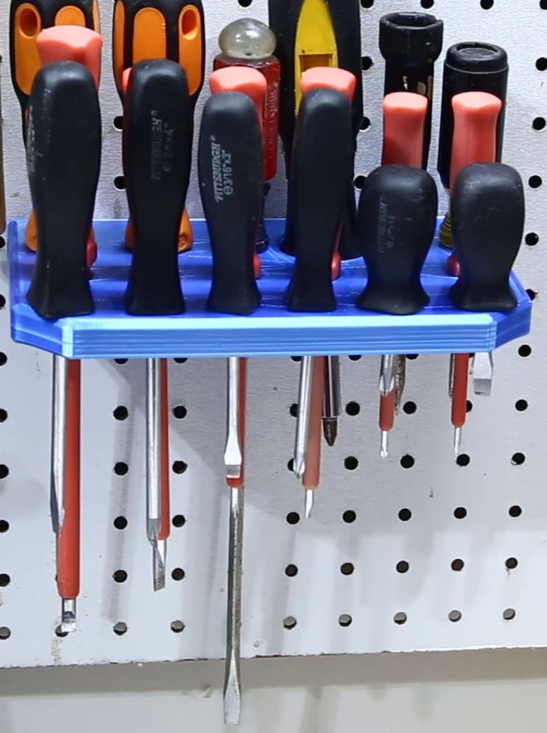 3D Printable Modular Pegboard System Starter Kit Etsy